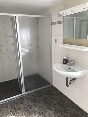 Classic Condo, 4 Bedrooms, Non Smoking, Kitchen | Bathroom | Shower, towels - Fischerhof (Crimmitschau)