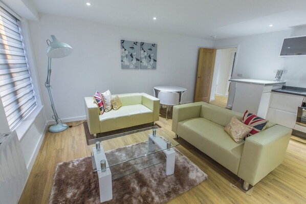 Apartment, 1 Schlafzimmer | Wohnbereich