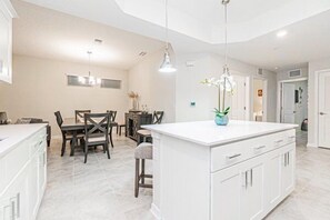 Dining - Spacious End-Unit Condo | Modern Open Floor Plan w/ Elegant Décor & Full Comfort | Minutes to Disney (Kissimmee)