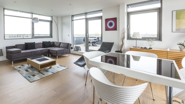 Penthouse Cao cấp | Khu phòng khách