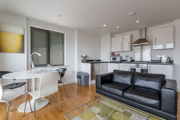 Two-Bedroom Apartment (Flat 51) | Living area