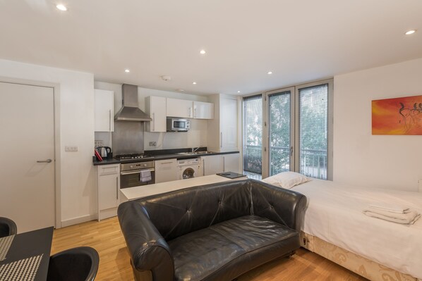 奢华公寓 | 起居区 | 平板电视