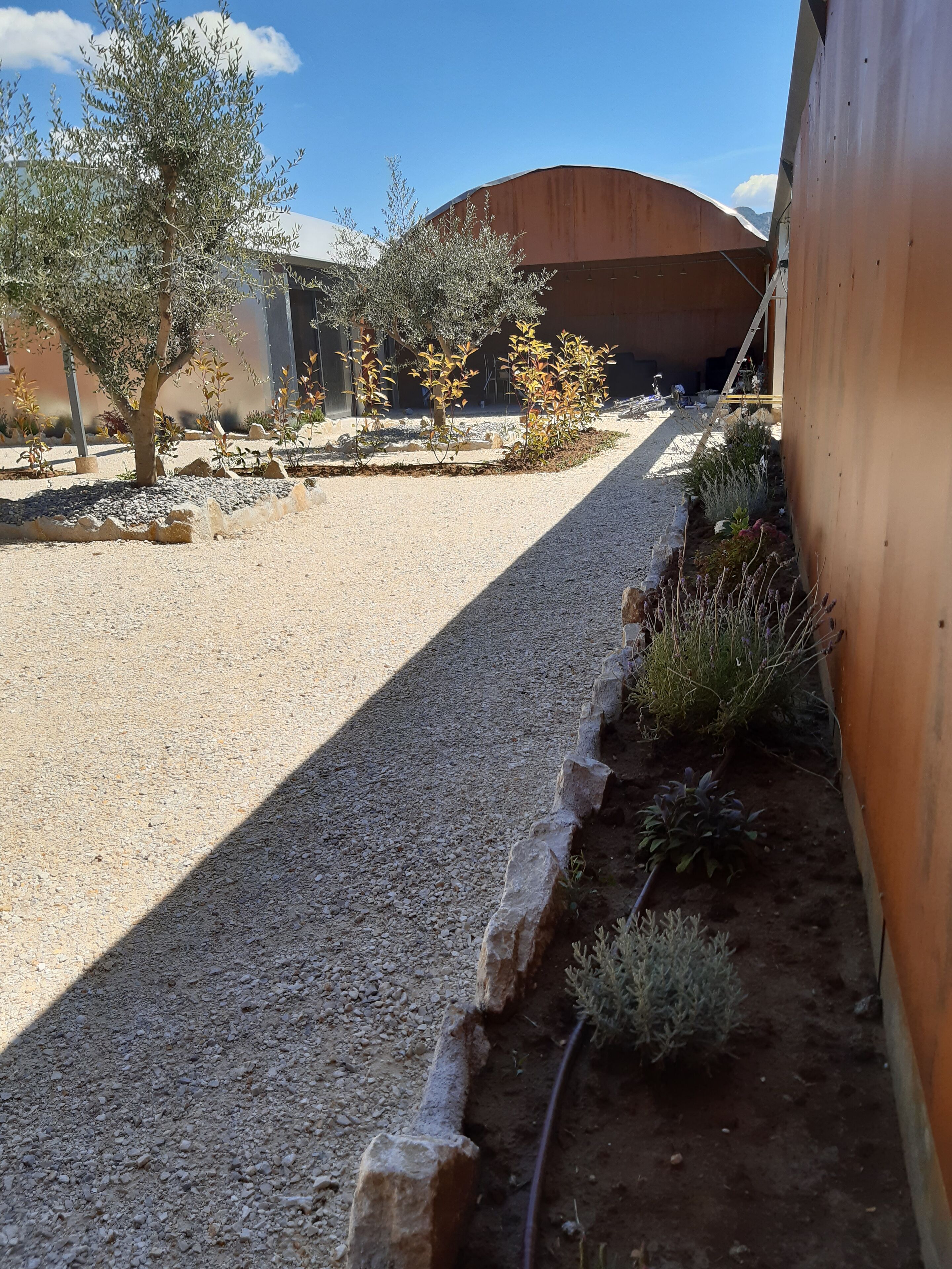 Overnattingsstedets uteområder