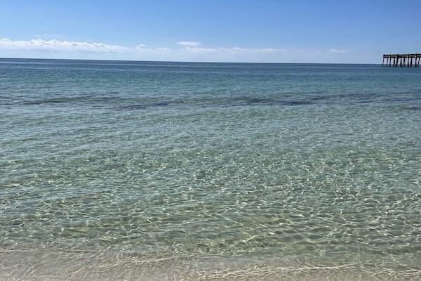 Sun-loungers, beach towels