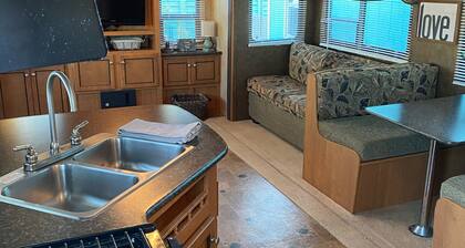 RV 1 of 2 on Canal and 1/2 mi from Beach (Private Lot)