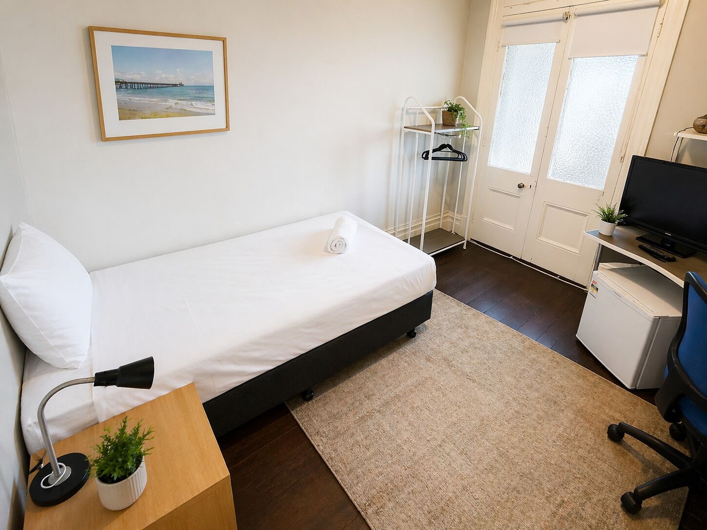 Rideaux occultants, Wi-Fi gratuit, draps fournis