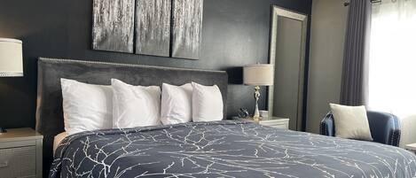 1 makuuhuone, silitysrauta/-lauta, ilmainen Wi-Fi, vuodevaatteet