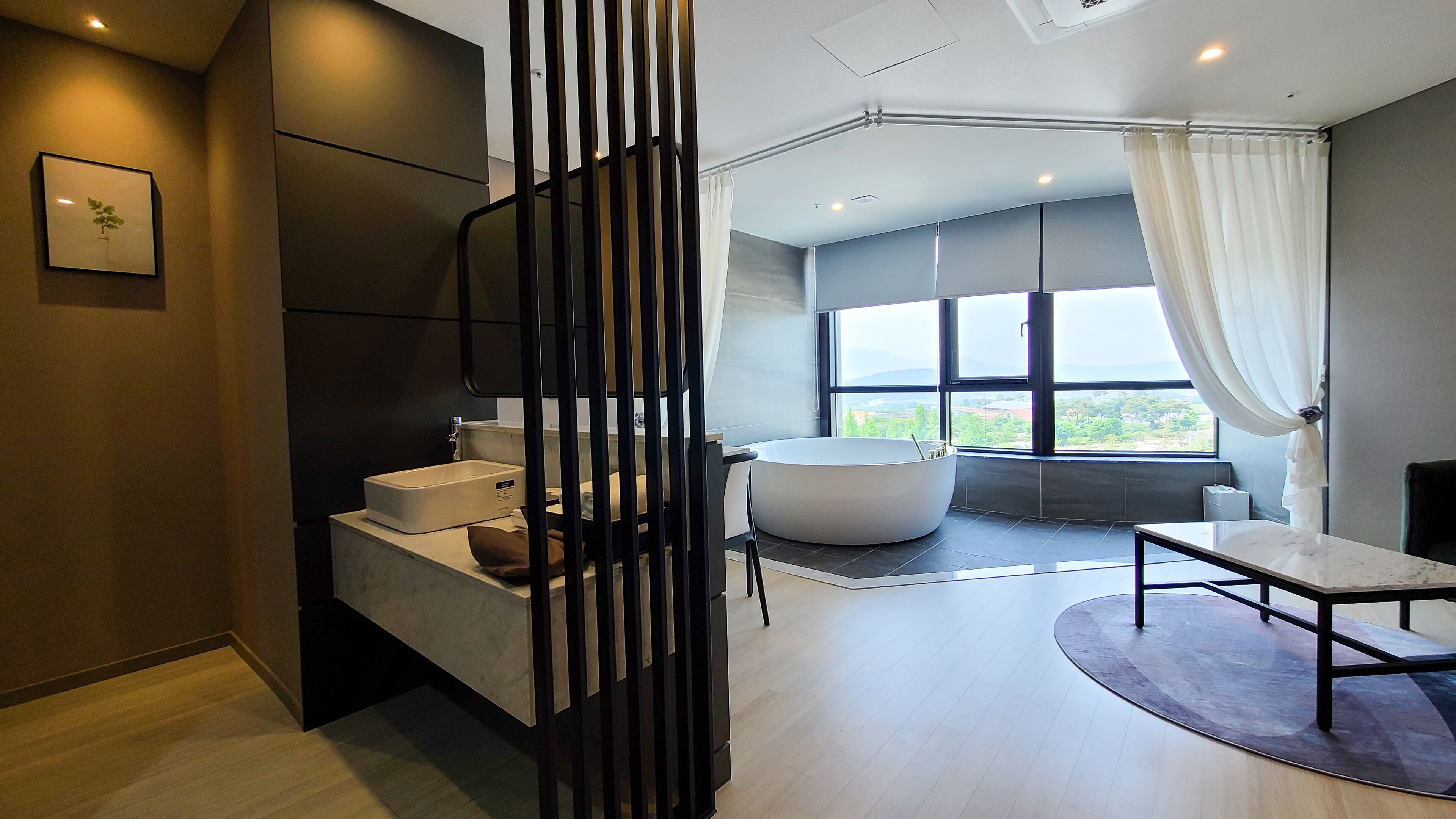 suite | bathroom | free toiletries, hair dryer, bathrobes, slippers