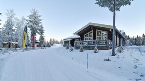 Fassade der Unterkunft