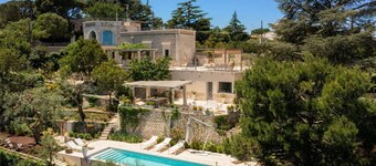 Luxury villa in Puglia with seaview and private pool