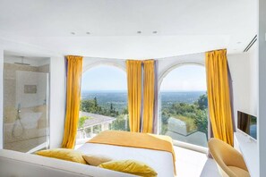4 bedrooms, in-room safe, iron/ironing board, free WiFi - Villa Lemorè - Luxury villa in Puglia with seaview and private pool (Fasano)