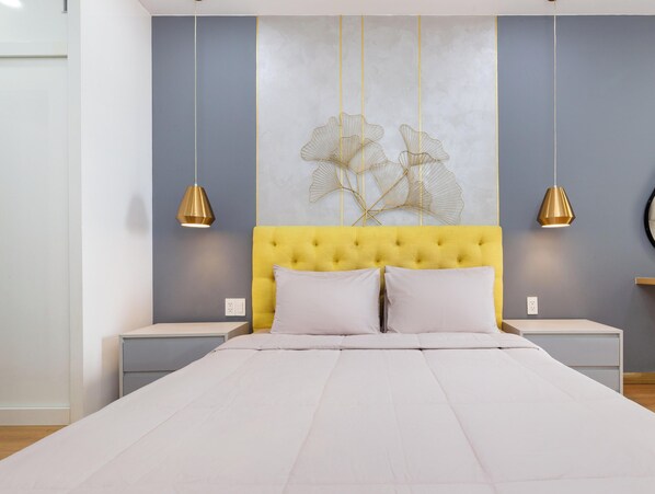 2 chambres, fer et planche à repasser, accès au Wi-Fi (inclus)