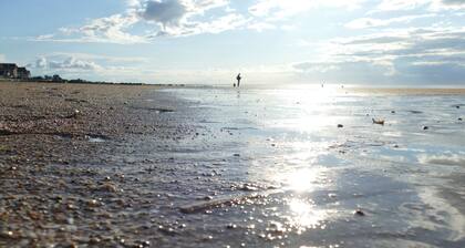 Garden level T2+Cabin direct access to the sea