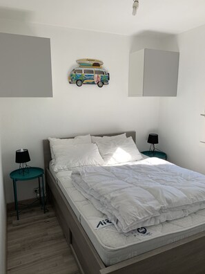 2 Schlafzimmer, Bügeleisen/Bügelbrett, kostenloses WLAN, Bettwäsche