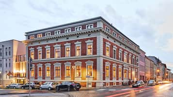Fassade der Unterkunft