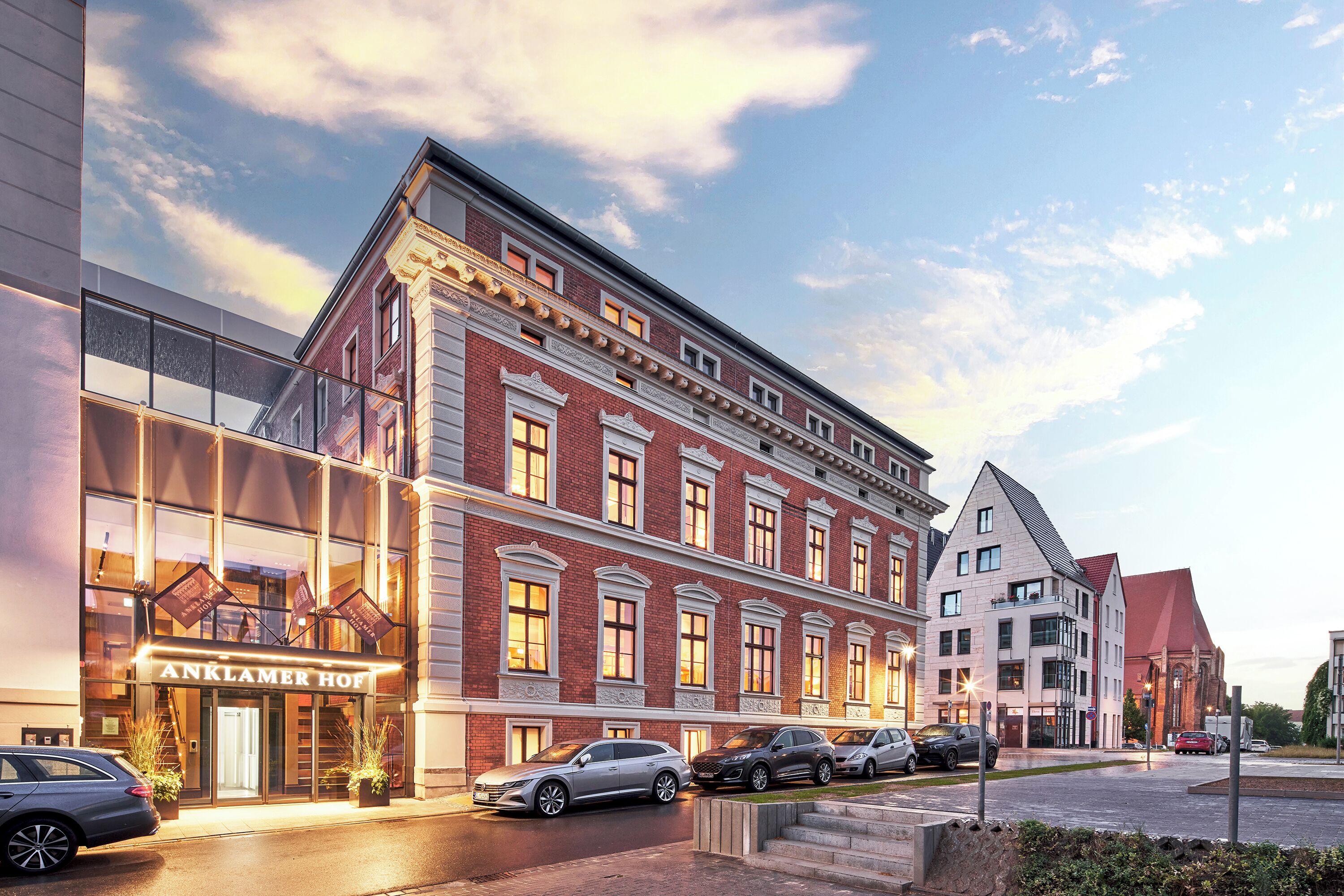 Fassade der Unterkunft