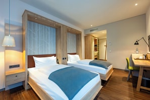 Standard Double Room | Hypo-allergenic bedding, in-room safe, individually furnished, desk
