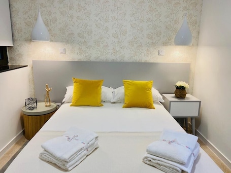 Wifi gratis y ropa de cama