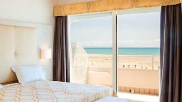 Deluxe-Doppelzimmer, eingeschränkter Meerblick