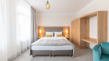 Sistema de insonorización, wifi gratis y ropa de cama