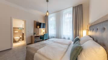 Sistema de insonorización, wifi gratis y ropa de cama