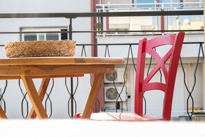 Deluxe driepersoonskamer | Balkon