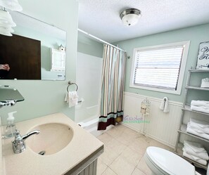 Duschwanne, Handtücher