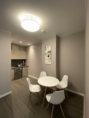 Apartment, 2 Bedrooms | Private kitchen | Fridge, microwave, stovetop, cookware/dishes/utensils - Jurmala Park House (Jurmala)