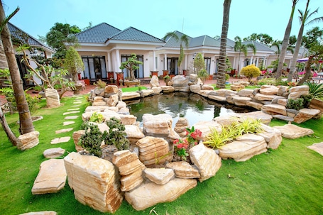 Jardín. Thien An Hotel