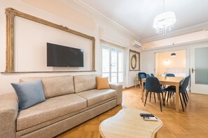 Apartment, 4 Bedrooms | Living area | Flat-screen TV - Athens Empire Paradise Apartment (Athens)
