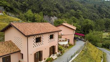 Fassade der Unterkunft