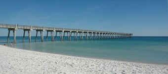 On The Sugar White Sands of Pensacola Beach- 