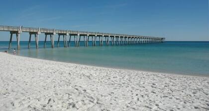 On The Sugar White Sands of Pensacola Beach-