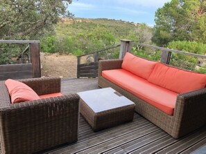Terrace/patio - Villa d'archi bois, panoramic view / beaches of Santa giulia porto vecchio (Porto-Vecchio)