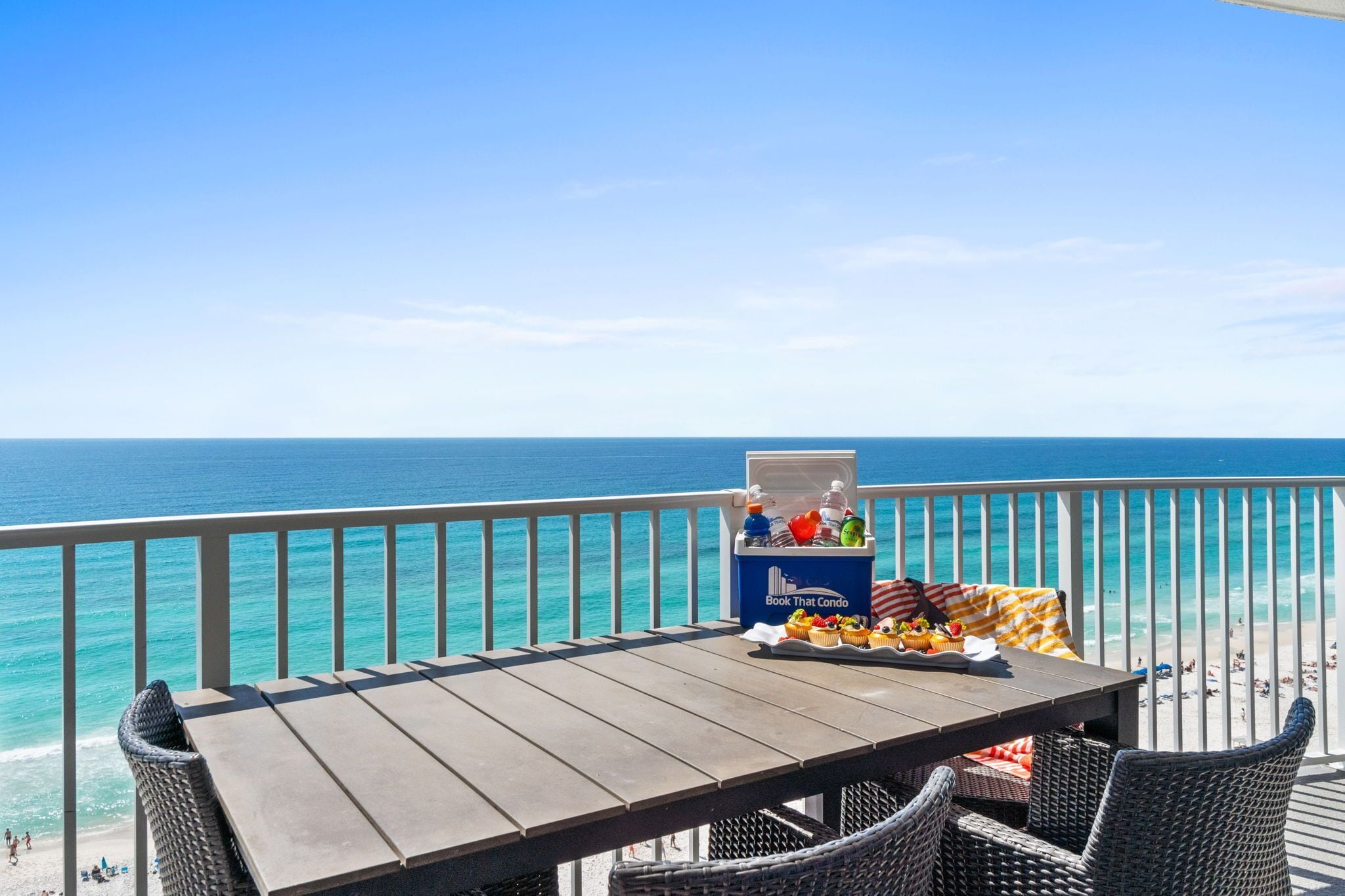 Condo, 2 Bedrooms, Balcony, Ocean View (1404) | Terrace/patio