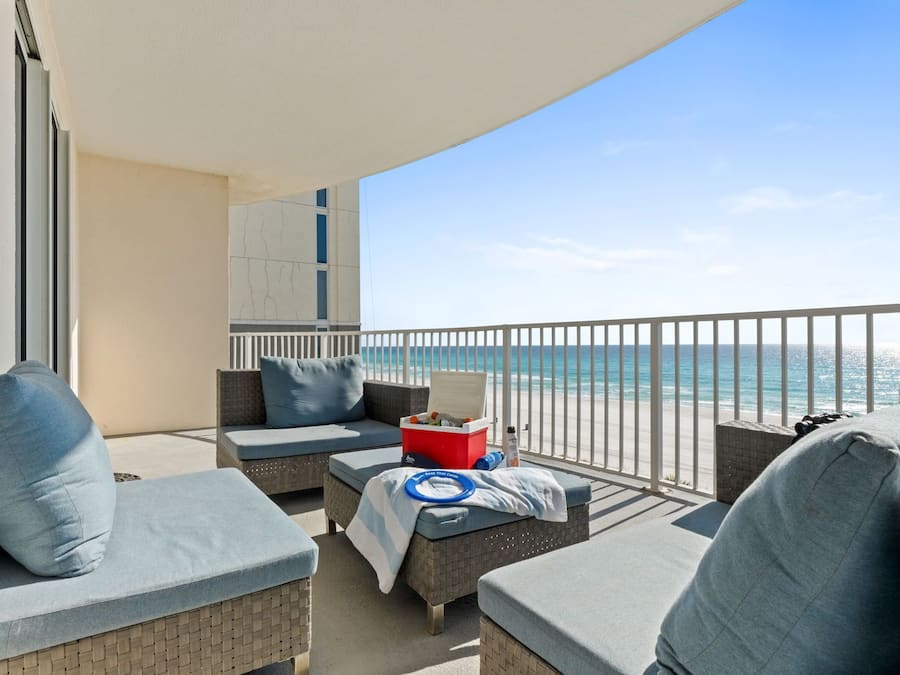 Condo, 2 Bedrooms, Balcony, Ocean View (505) | Terrace/patio