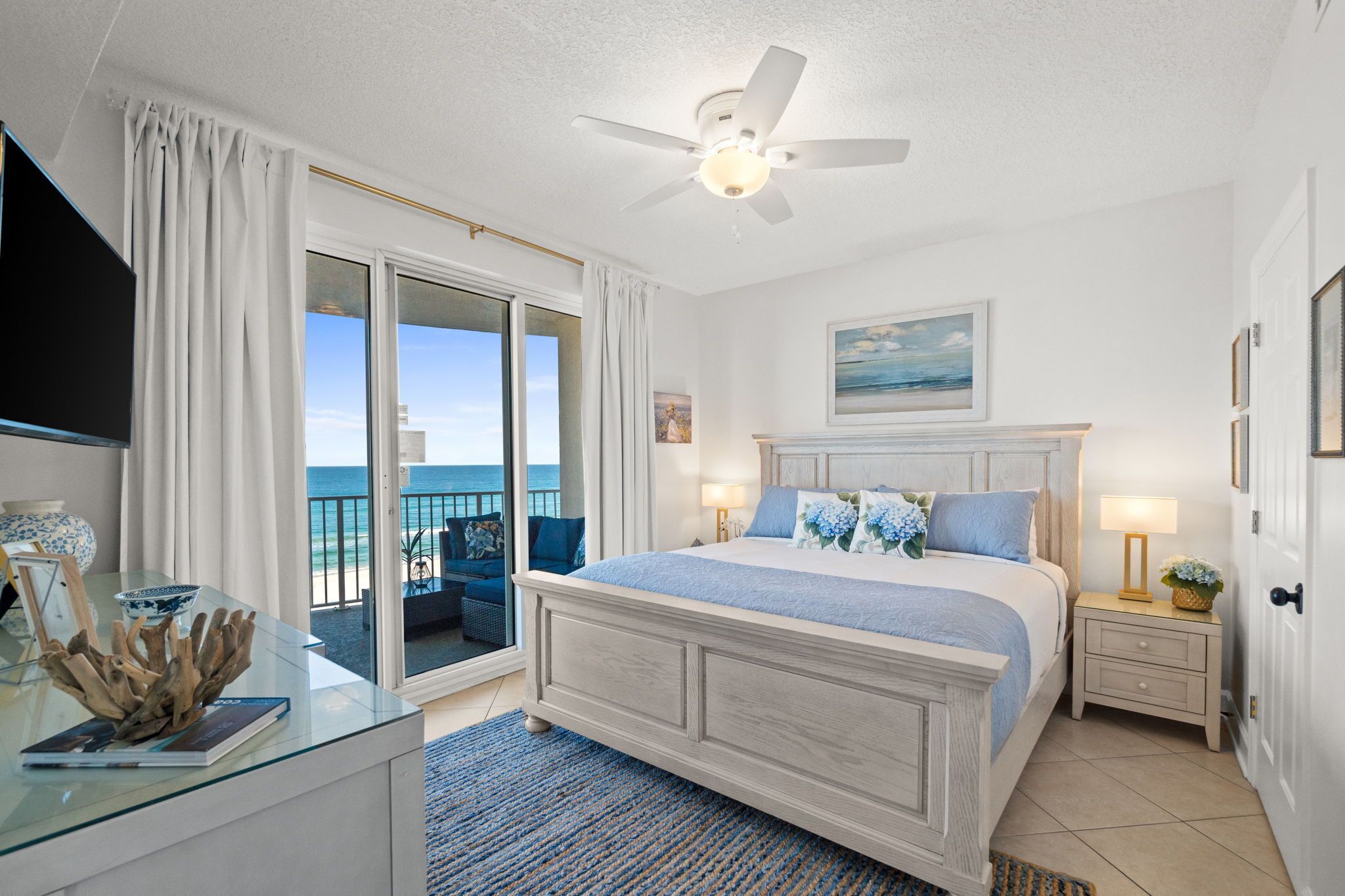 Kondominium, 2 kamar tidur, balkon, pemandangan samudra (601) | 2 kamar tidur dan didekorasi berbeda-beda