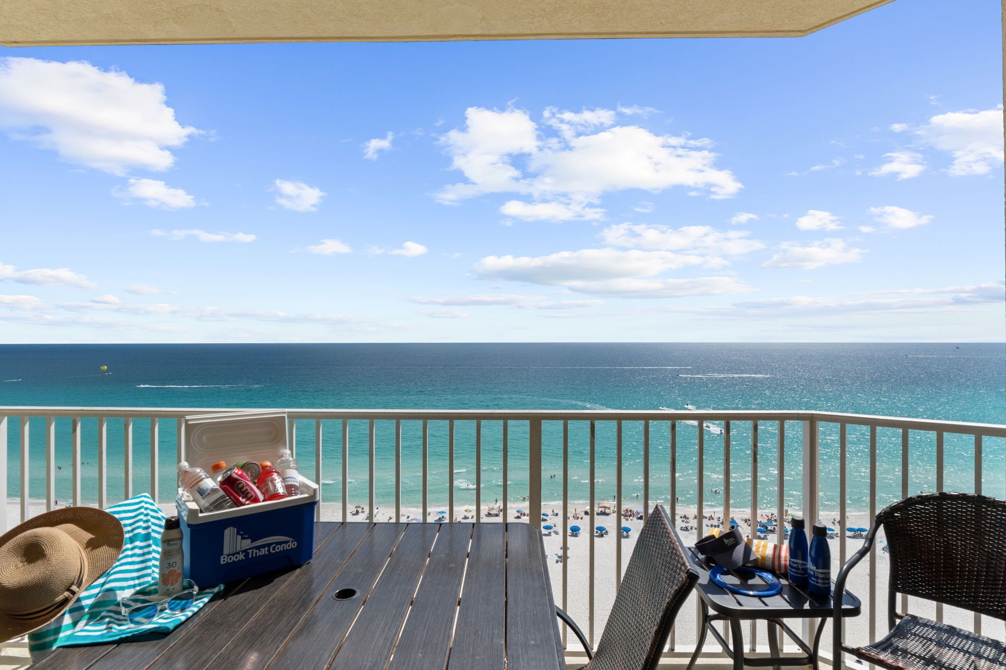 Condo, 2 Bedrooms, Balcony, Ocean View (1403) | Terrace/patio