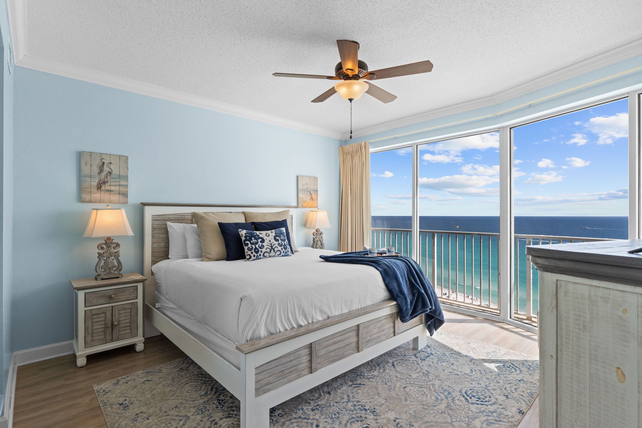 Condo, 2 Bedrooms, Balcony, Ocean View (1403) | Premium bedding, individually decorated, individually furnished