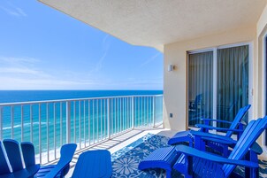 Condo, 2 Bedrooms, Balcony, Ocean View (1402) | Terrace/patio