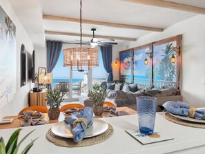 Condo, 3 Bedrooms, Balcony, Ocean View (1806-3) | Private kitchen | Full-size fridge, microwave, coffee/tea maker, freezer - Calypso Resort and Towers by Book That Condo (Panama City Beach)