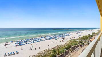 Condo, 2 Bedrooms, Balcony, Ocean View (602 E) | Balcony view