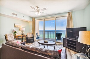 Condo, 2 Bedrooms, Balcony, Ocean View (1819) | Living area | 32-inch flat-screen TV with cable channels, TV