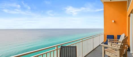 Condo, 2 quartos, sacada, vista para o oceano (2102 W) | Sacada