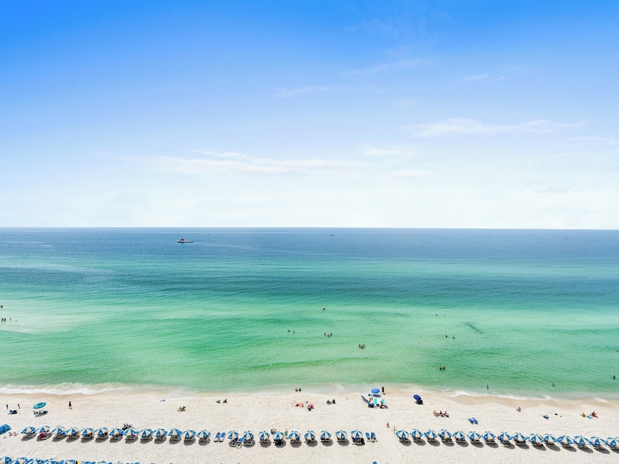 Appartement, 2 slaapkamers, balkon, uitzicht op zee (1110) | Uitzicht vanuit de kamer