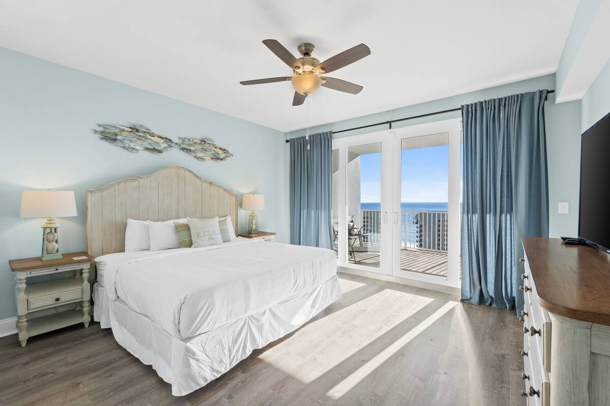 Kondominium, 3 kamar tidur, balkon, pemandangan samudra (1321) | Setrika/meja setrika, Wi-Fi gratis, dan didekorasi berbeda-beda