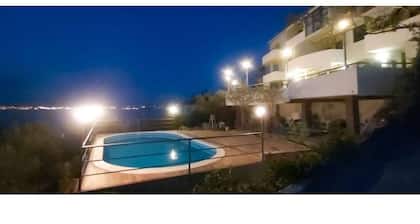 Island Apartment Tina with Sea Sight Balcony and Pool!