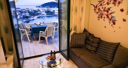 Island Apartment with Sea Sight Balcony and Pool!