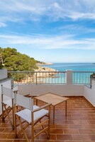 Superior Double Room, Sea View | Terrace/patio