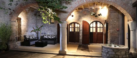 Façade de l’hébergement